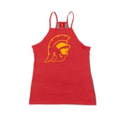 USC Trojans Women's 289C Cardinal Tommy Head Leighton 2 Color Tank
